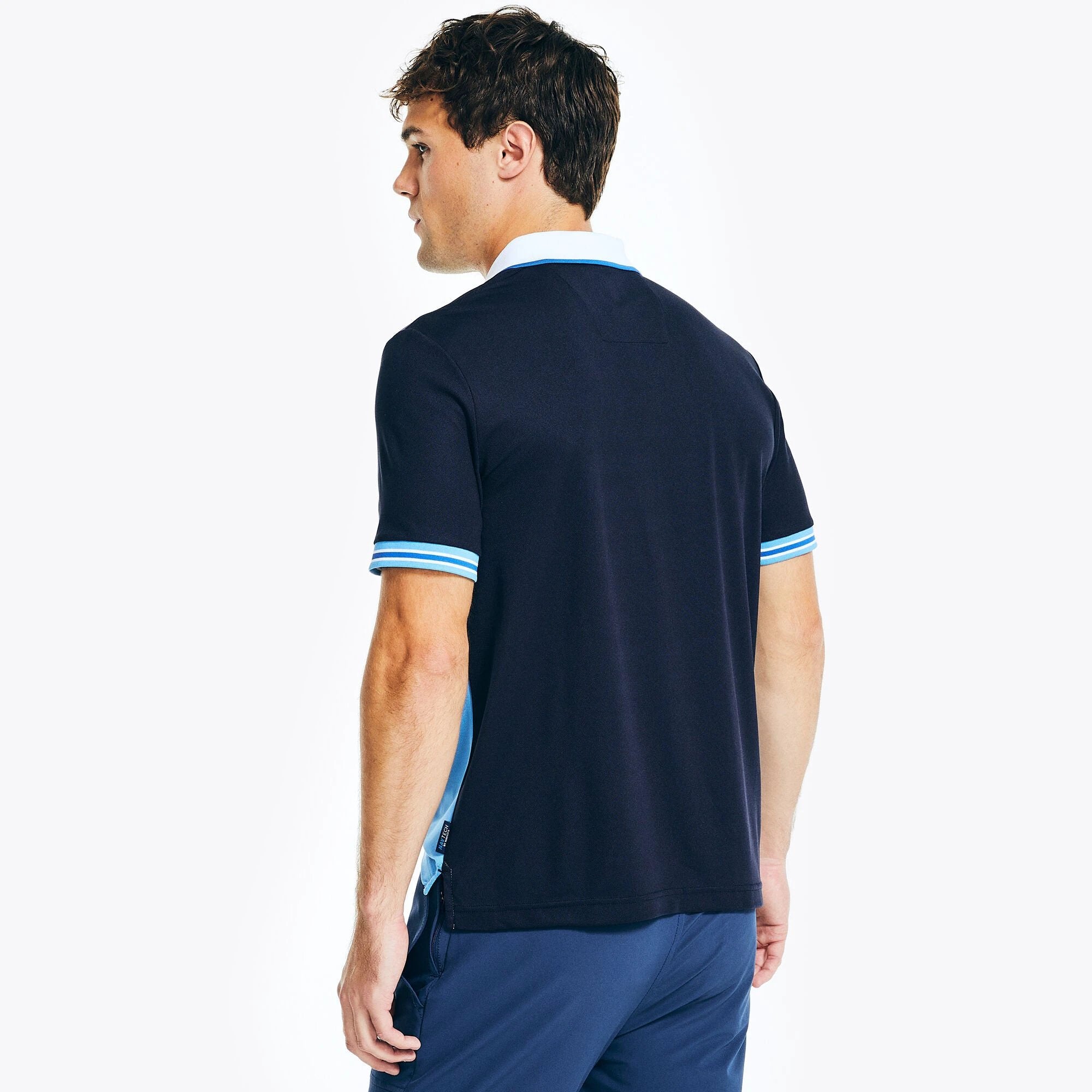 Poloshirt Nautica Mangas Cortas Combinado Para Caballeros by Nautica