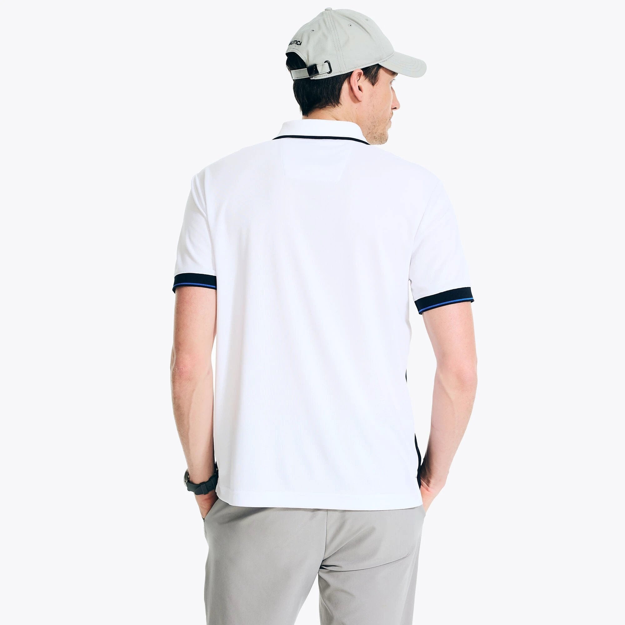 Poloshirt Nautica Mangas Cortas Rayas Para Caballeros by Nautica