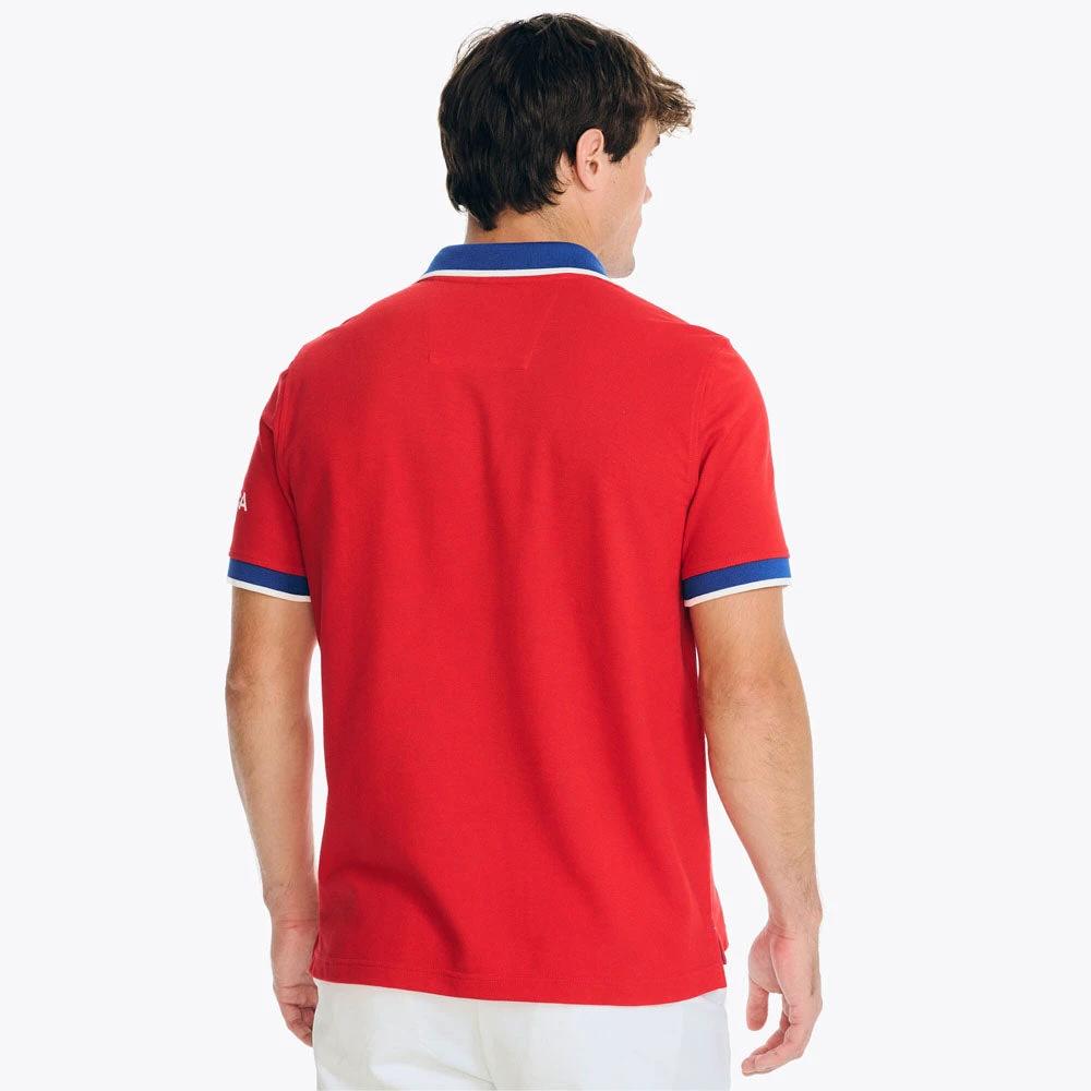 Poloshirt Nautica Mangas Cortas Liso Para Caballeros by Nautica