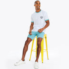 Camiseta Nautica Mangas Cortas Estampada Para Caballeros by Nautica