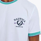 Camiseta Nautica Mangas Cortas Estampada Para Caballeros by Nautica