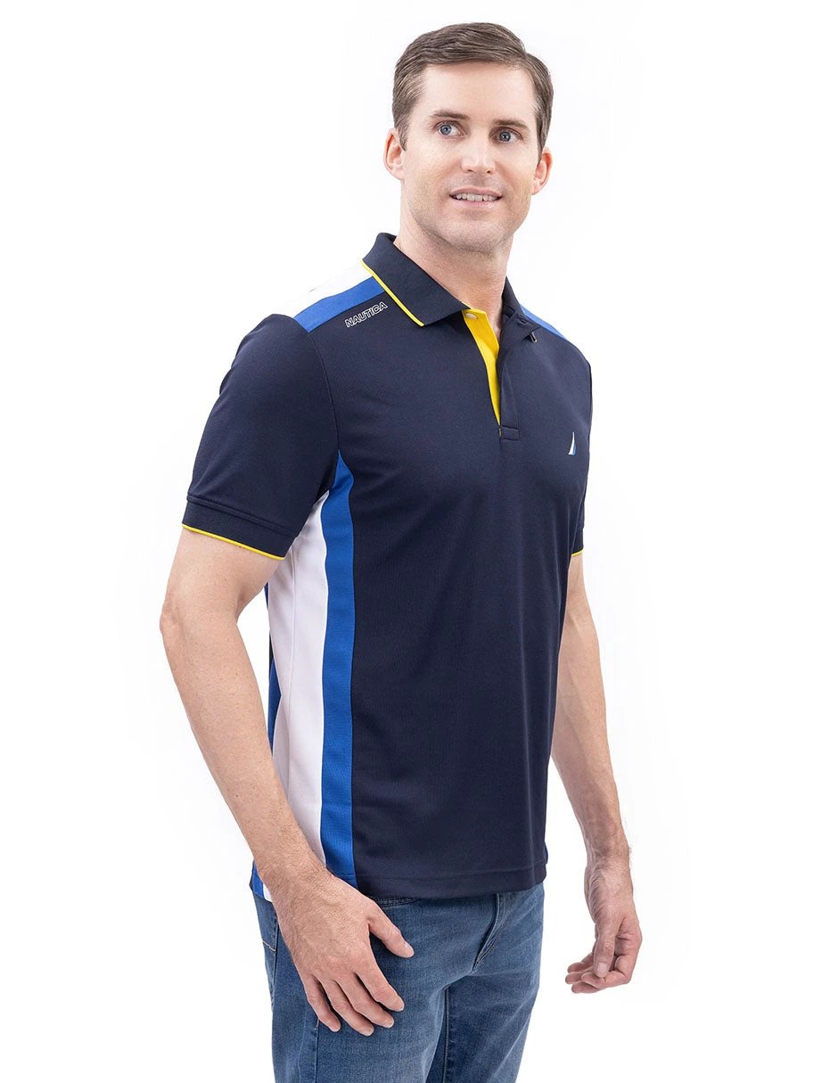 Poloshirt Nautica Mangas Cortas Combinado Para Caballeros by Nautica