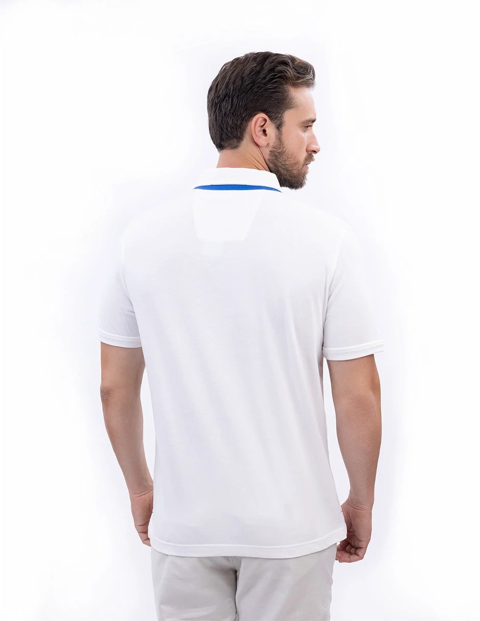 Poloshirt Nautica Mangas Cortas Liso Para Caballeros by Nautica
