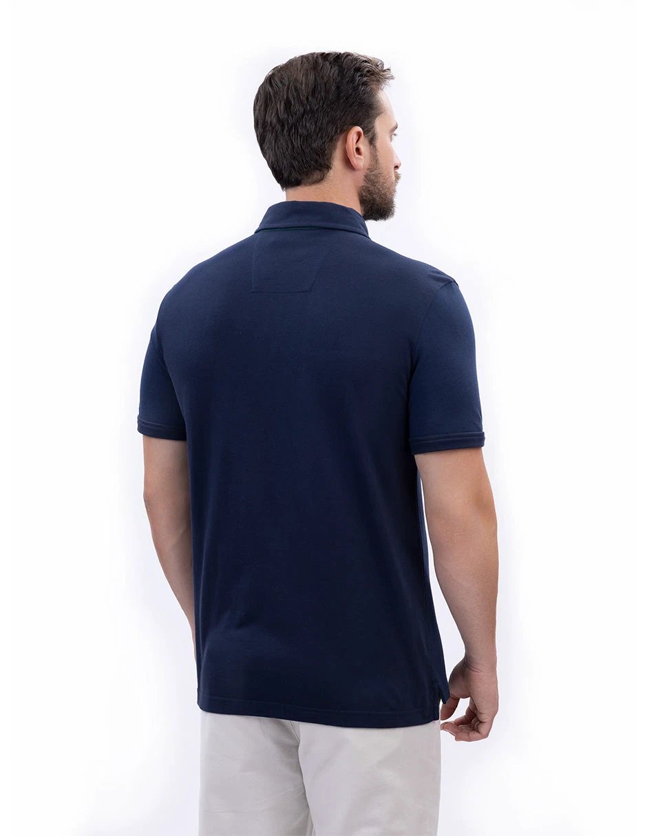 Poloshirt Nautica Mangas Cortas Liso Para Caballeros by Nautica