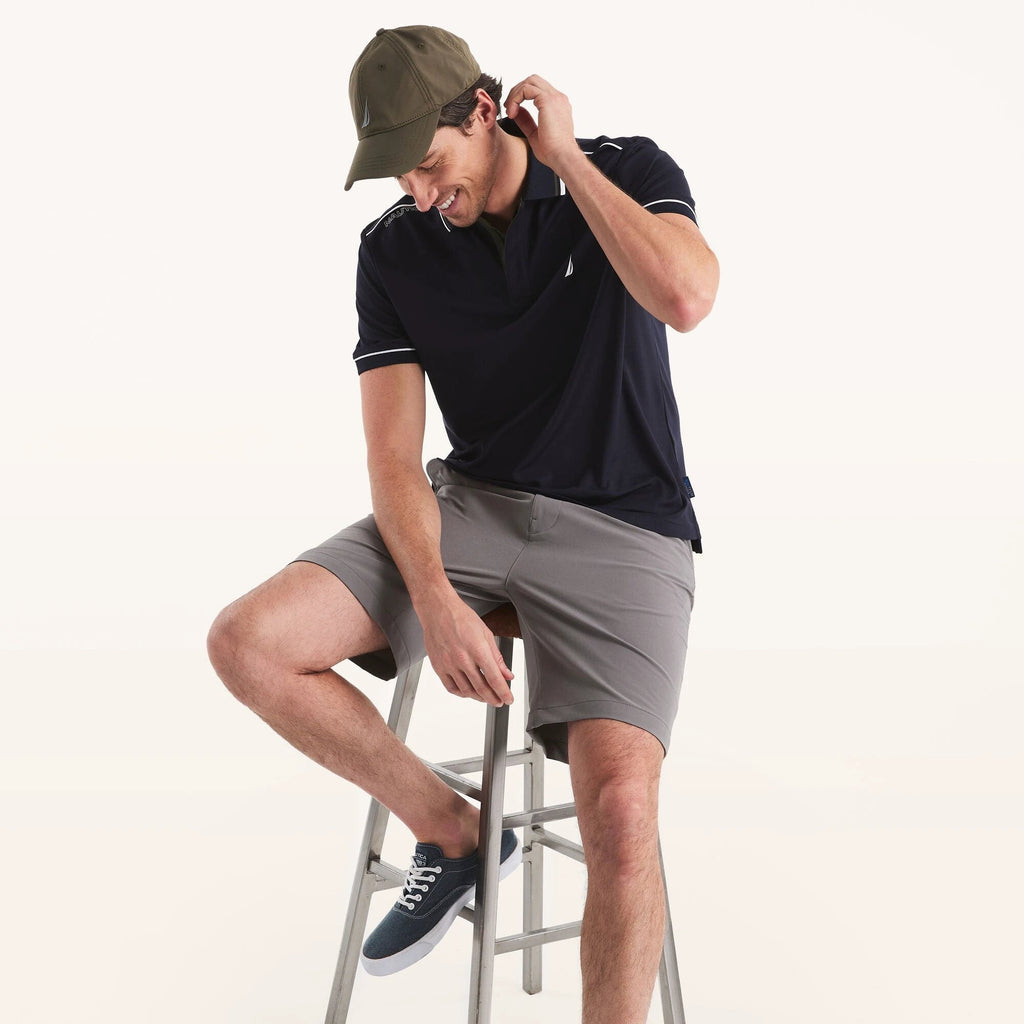 Poloshirt Nautica Mangas Cortas Liso Para Caballeros by Nautica