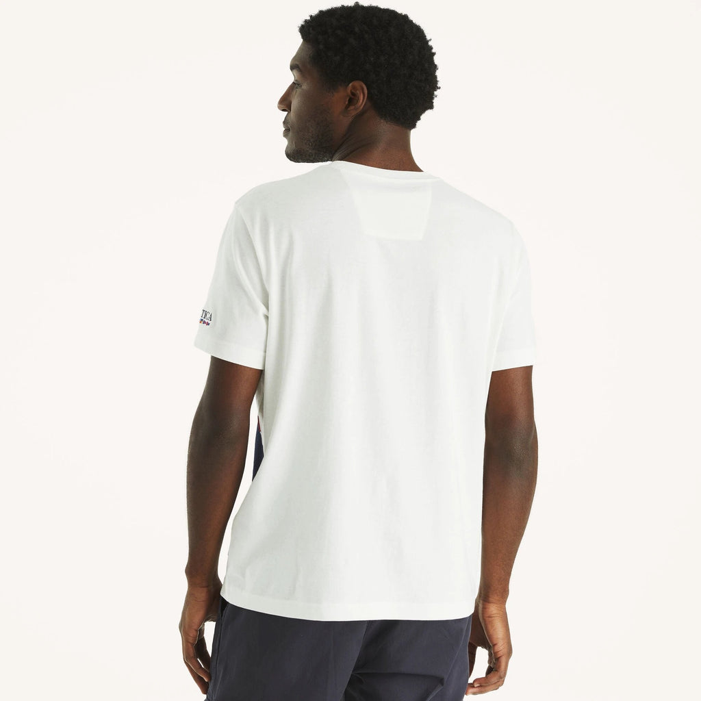 Camiseta Nautica Mangas Cortas Rayas Para Caballeros by Nautica