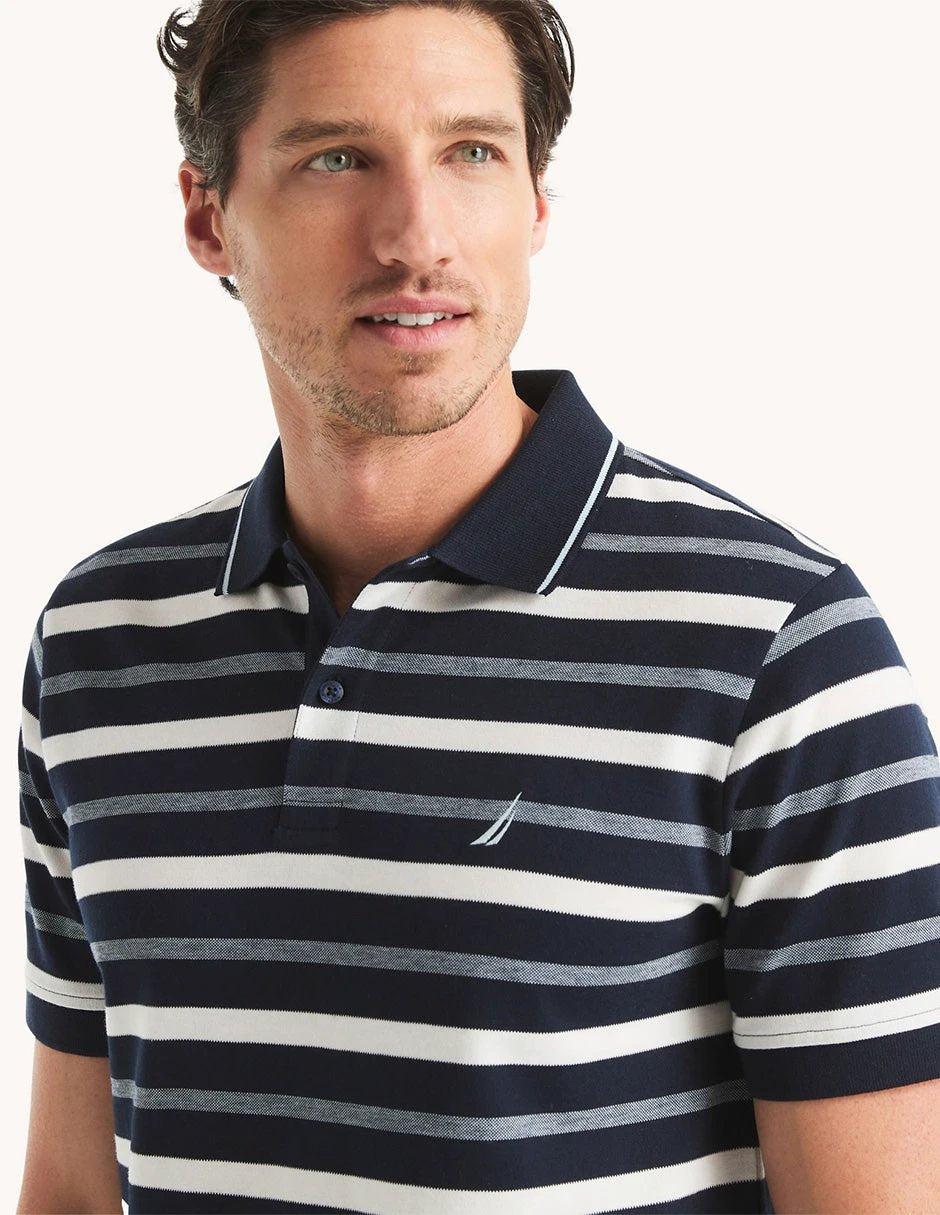 Poloshirt Nautica Mangas Cortas Rayas Para Caballeros by Nautica