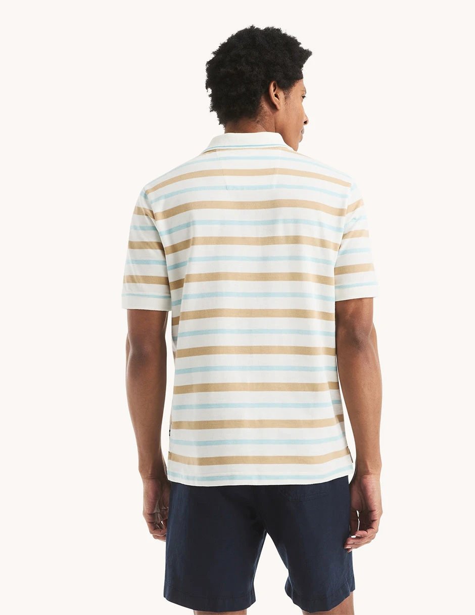 Poloshirt Nautica Mangas Cortas Rayas Para Caballeros by Nautica