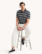 Poloshirt Nautica Mangas Cortas Rayas Para Caballeros by Nautica