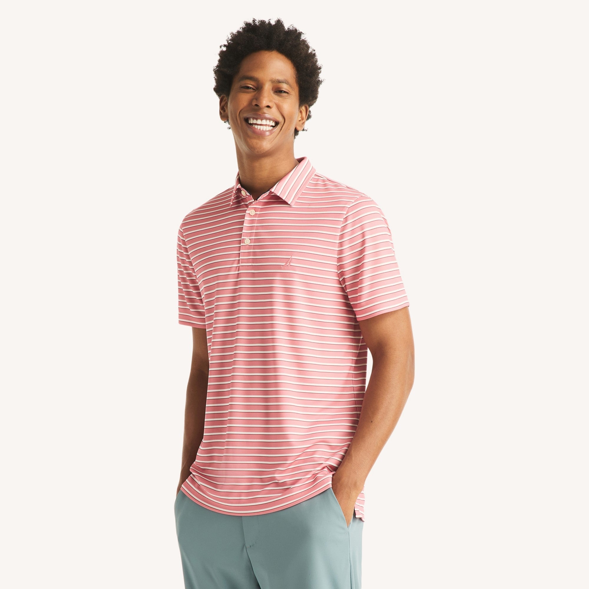 Poloshirt Nautica Mangas Cortas Rayas para Caballeros
