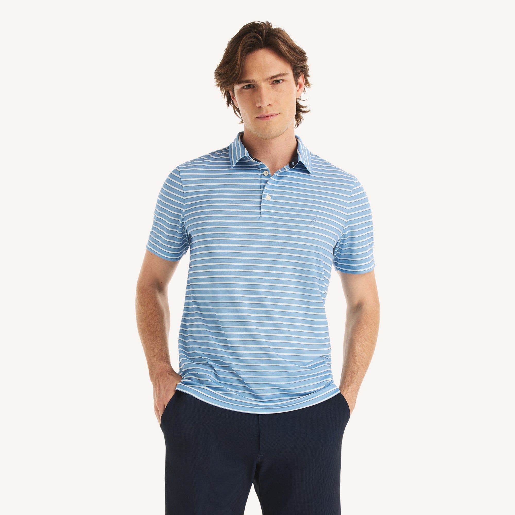 Poloshirt Nautica Mangas Cortas Rayas para Caballeros