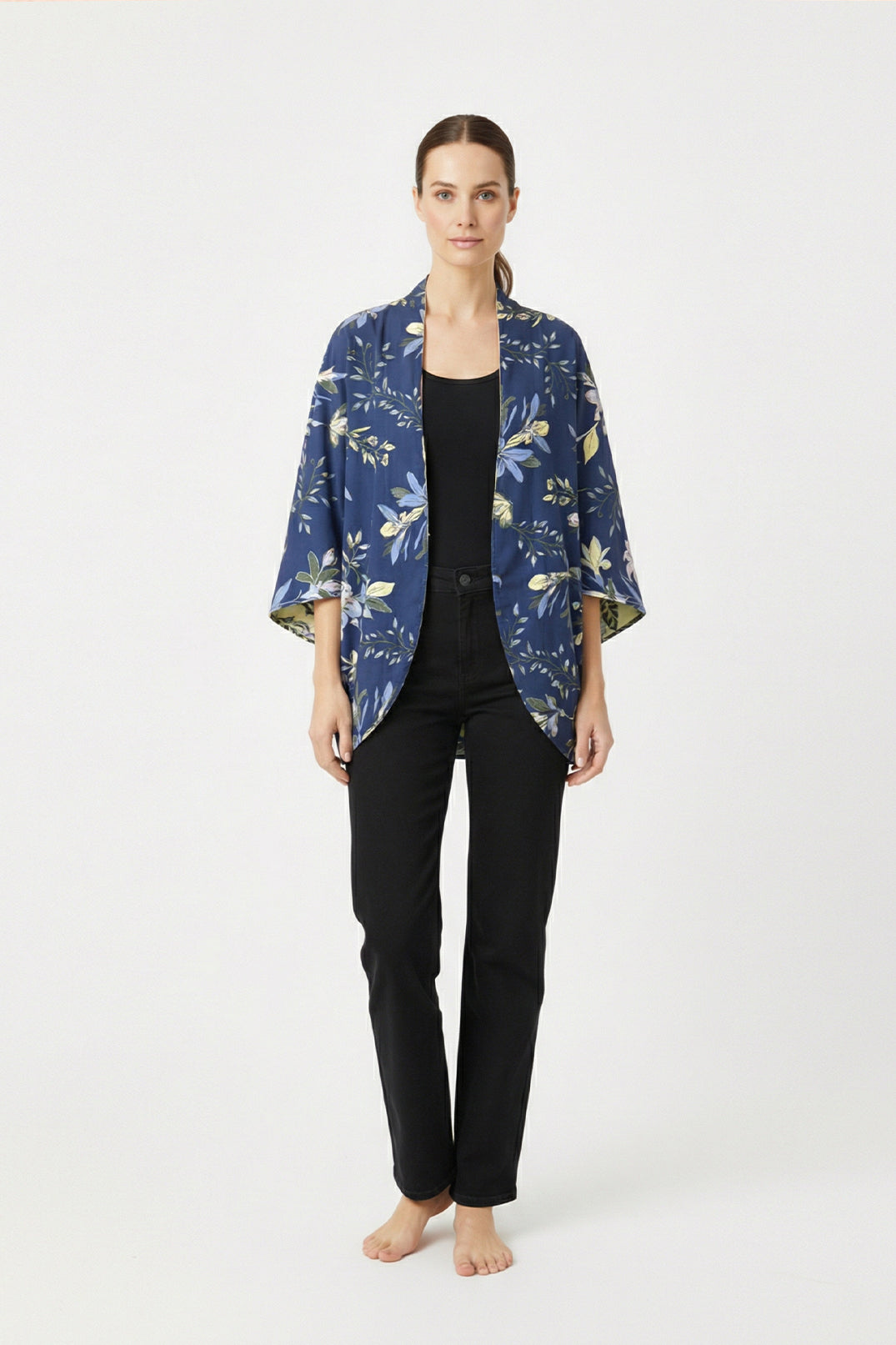 Kimono Savia Achira Azul - ropa mujer Colombia OchoCinco