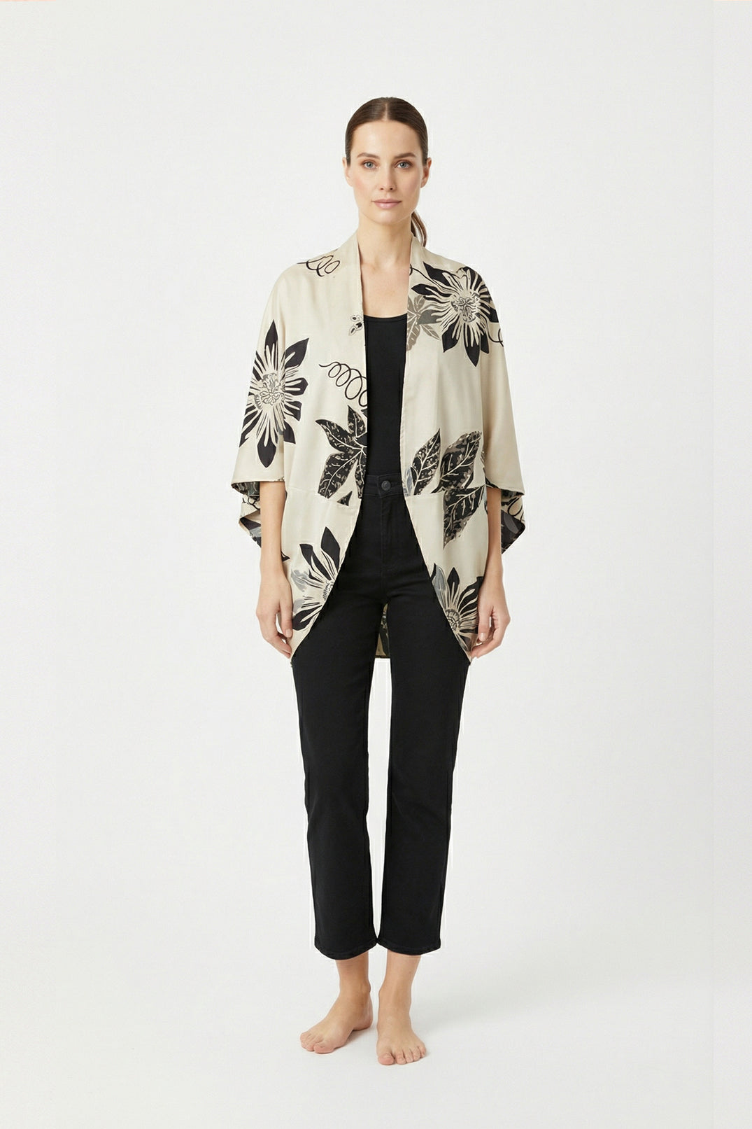 Kimono Savia Achira Negro - moda femenina Colombia OchoCinco