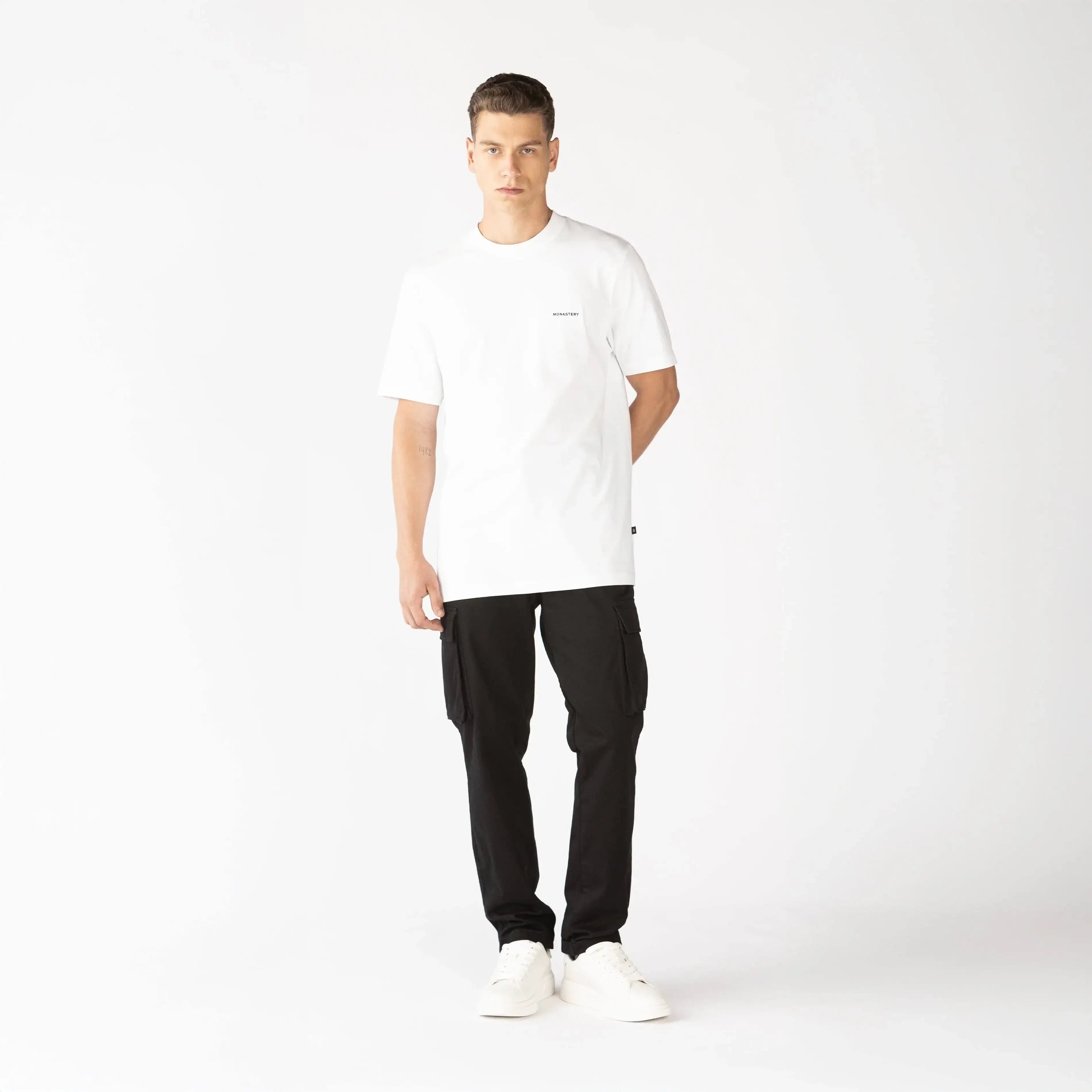 STIRLING T-SHIRT MEN WHITE - Monastery