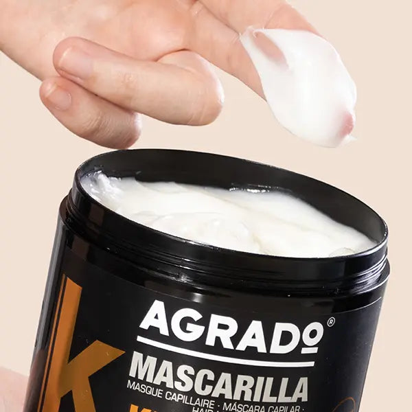 AG Mascarilla Keratina 500 ml ONE SIZE white 2 lb