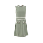 Vestido Essencia sin Mangas Liso para Damas
