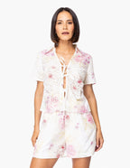 Blusa Essencia Mangas Cortas Floral Para Damas by Essencia