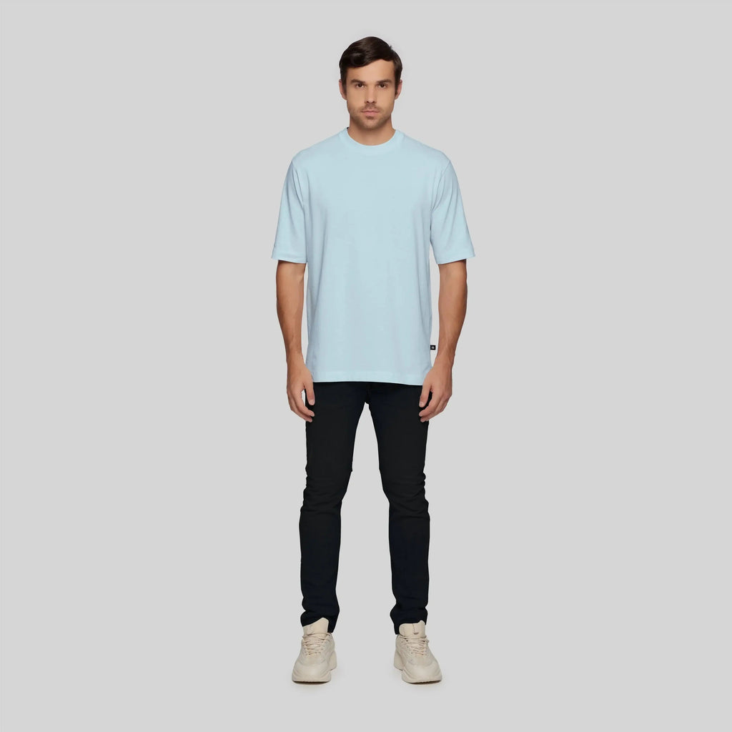 MORESTO BLUE T-SHIRT OVERSIZE - Monastery