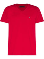 Camiseta Tommy Hilfiger Mangas Cortas Lisa Cuello V P/ Caballeros MW0MW10838-XLG by Tommy Hilfiger