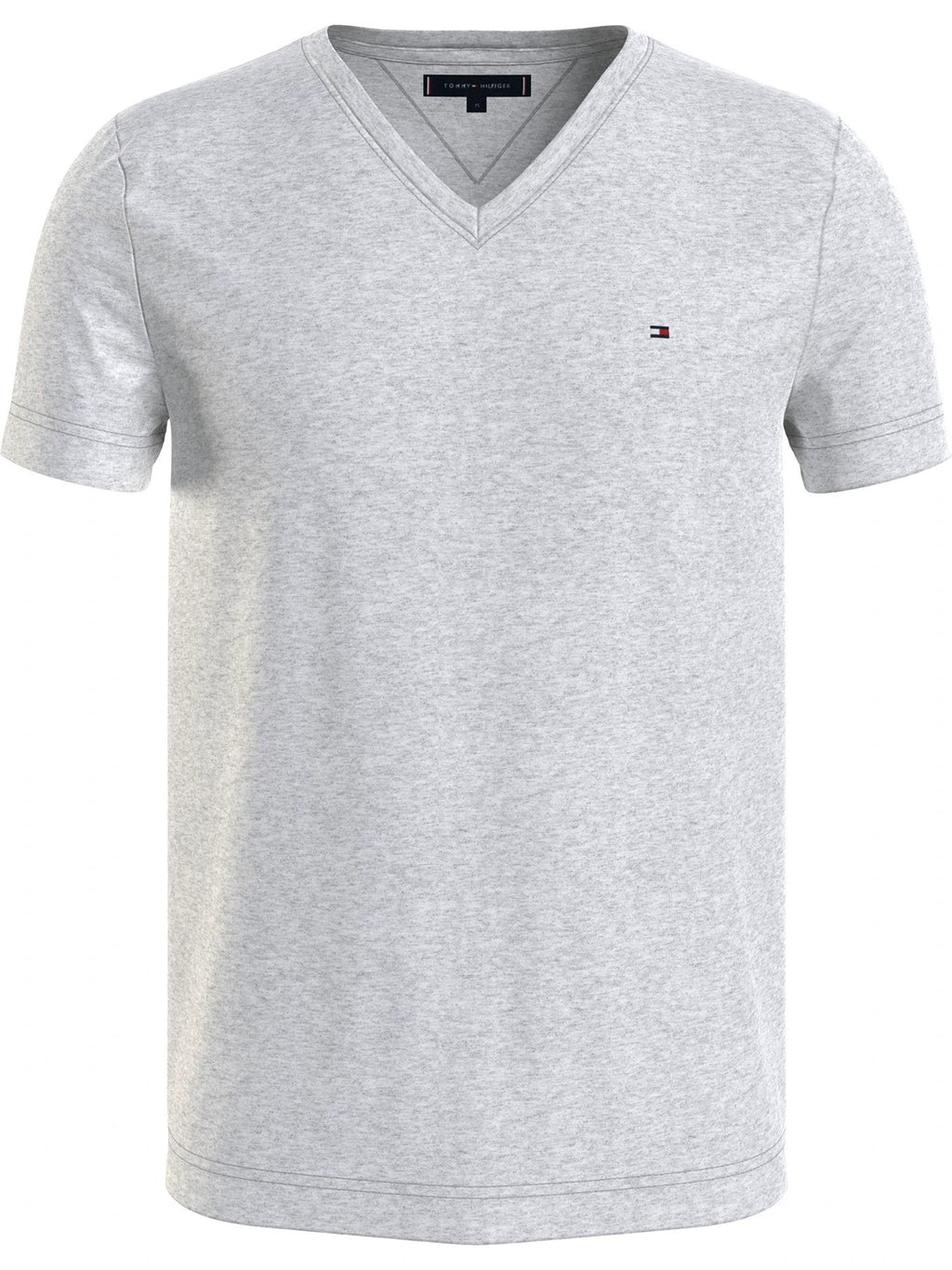 Camiseta Tommy Hilfiger Mangas Cortas Lisa Cuello V P/ Caballeros MW0MW10838 by Tommy Hilfiger