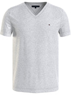 Camiseta Tommy Hilfiger Mangas Cortas Lisa Cuello V P/ Caballeros MW0MW10838 by Tommy Hilfiger