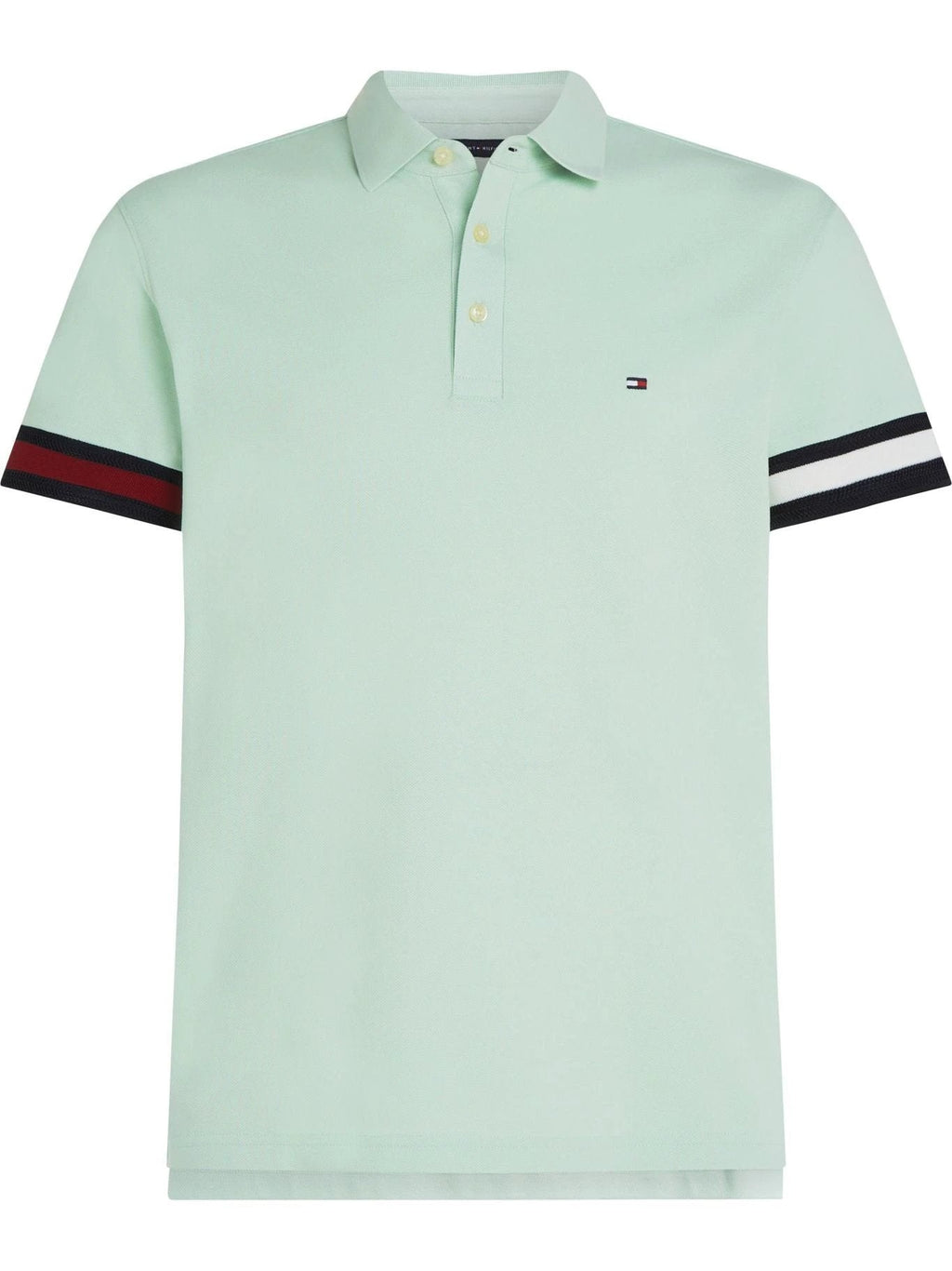 PoloShirt Tommy Hilfiger Mangas Cortas Liso P/ Caballeros by Tommy Hilfiger