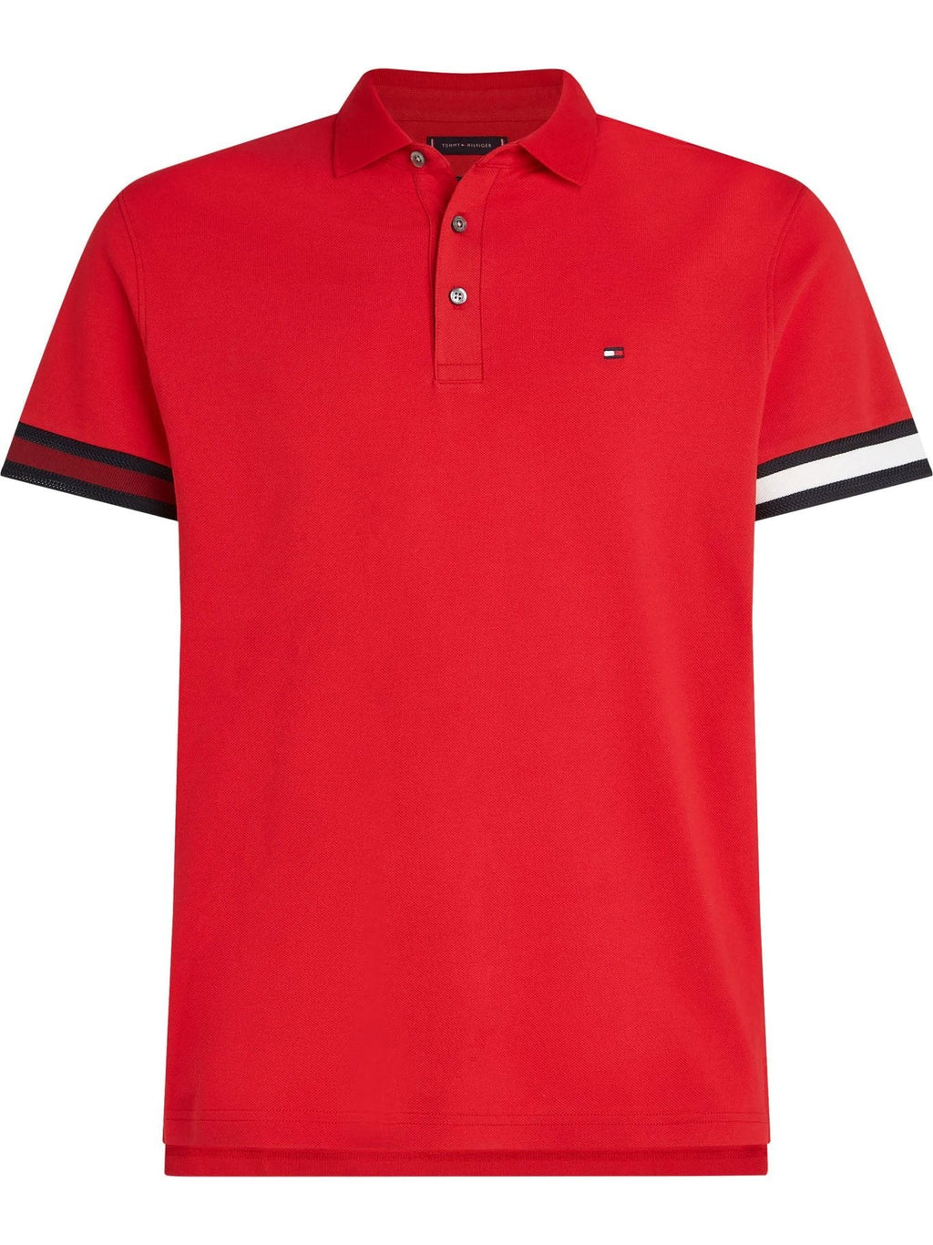 PoloShirt Tommy Hilfiger Mangas Cortas Liso P/ Caballeros by Tommy Hilfiger