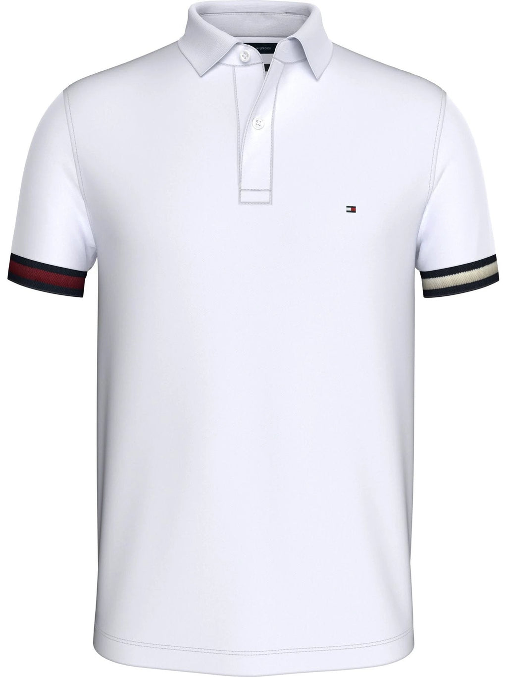PoloShirt Tommy Hilfiger Mangas Cortas Liso P/ Caballeros by Tommy Hilfiger
