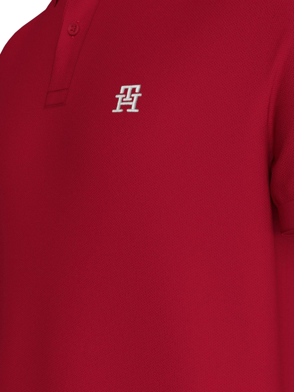 PoloShirt Tommy Hilfiger Mangas Cortas Liso P/ Caballeros by Tommy Hilfiger
