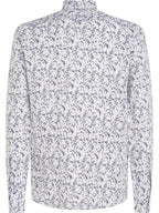 Camisa Tommy Hilfiger Mangas Largas Estampada P/ Caballeros MW0MW34631 by Tommy Hilfiger