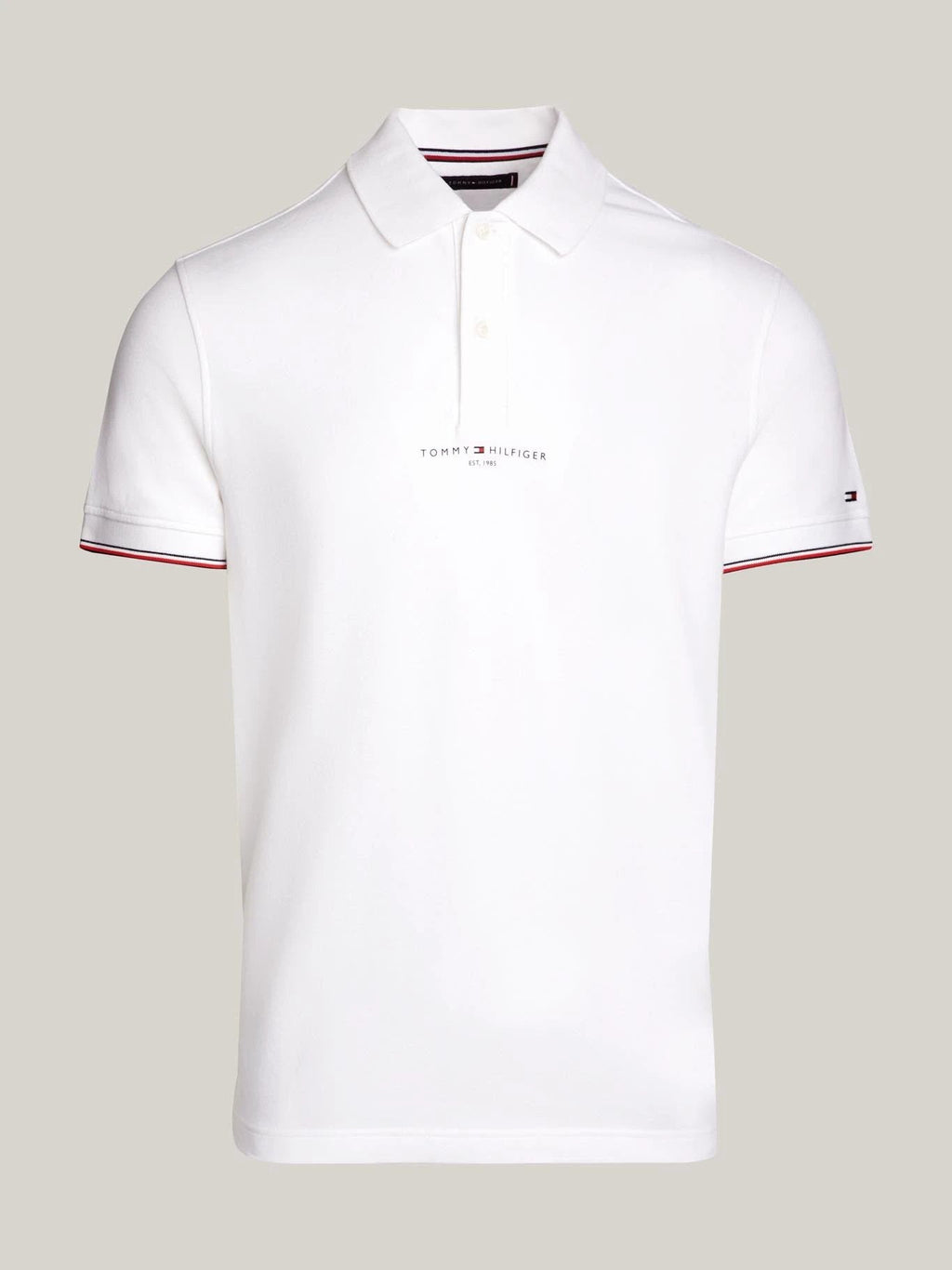 Poloshirt Tommy Hilfiger Mangas Cortas Liso P/ Caballeros MW0MW34841 by Tommy Hilfiger