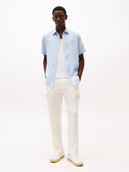 Camisa Tommy Hilfiger Mangas Cortas Lisa Para Caballeros by Tommy Hilfiger
