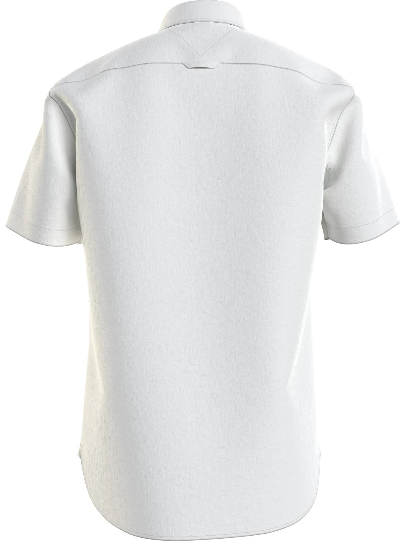 Camisa Tommy Hilfiger Mangas Cortas Lisa Para Caballeros by Tommy Hilfiger