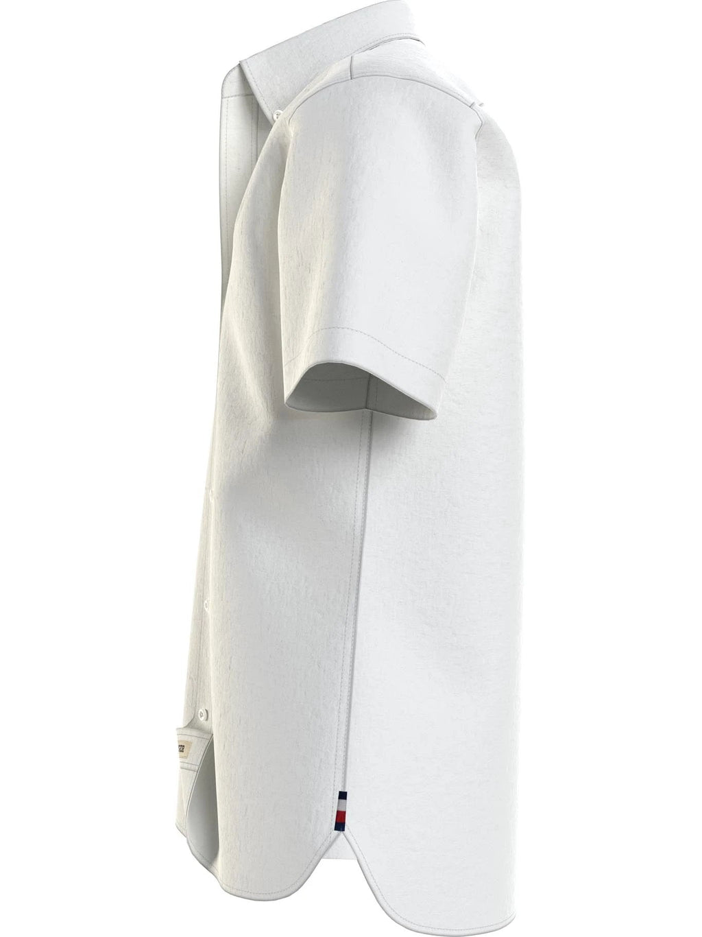Camisa Tommy Hilfiger Mangas Cortas Lisa Para Caballeros by Tommy Hilfiger