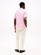 Camisa Tommy Hilfiger Mangas Cortas Lisa Para Caballeros by Tommy Hilfiger