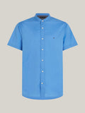 Camisa Tommy Hilfiger Mangas Cortas Cuello Chino Lisa P/ Caballeros MW0MW35275 by Tommy Hilfiger