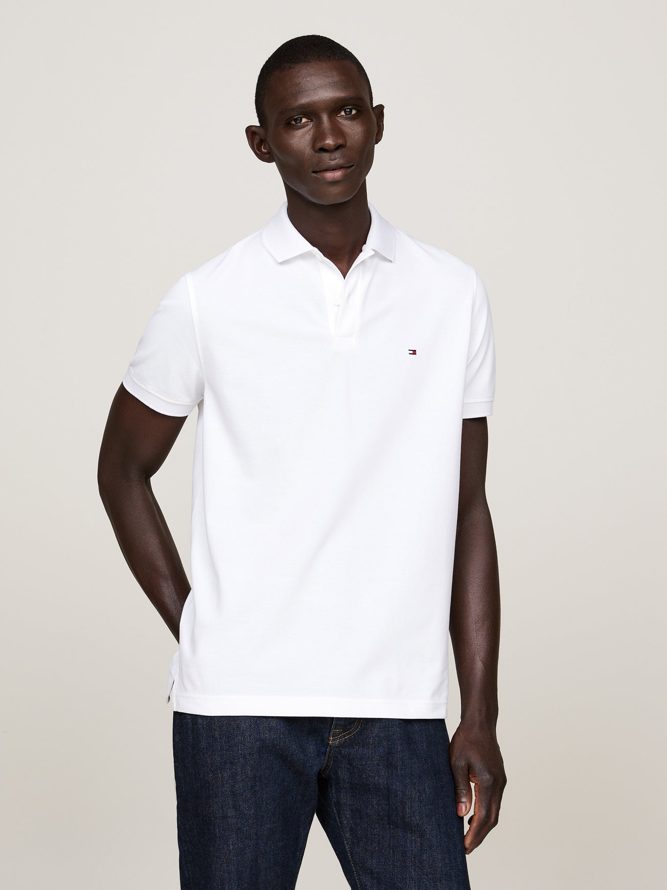 Poloshirt Tommy Hilfiger Mangas Cortas Liso para Caballeros
