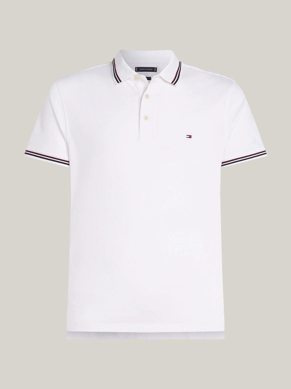 PoloShirt Tommy Hilfiger Mangas Cortas Liso P/ Caballeros by Tommy Hilfiger