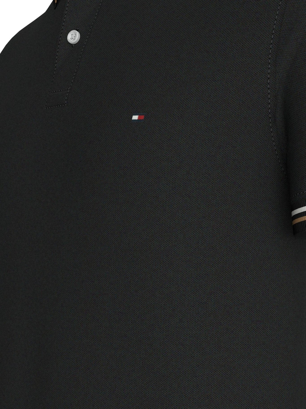 PoloShirt Tommy Hilfiger Mangas Cortas Liso P/ Caballeros by Tommy Hilfiger