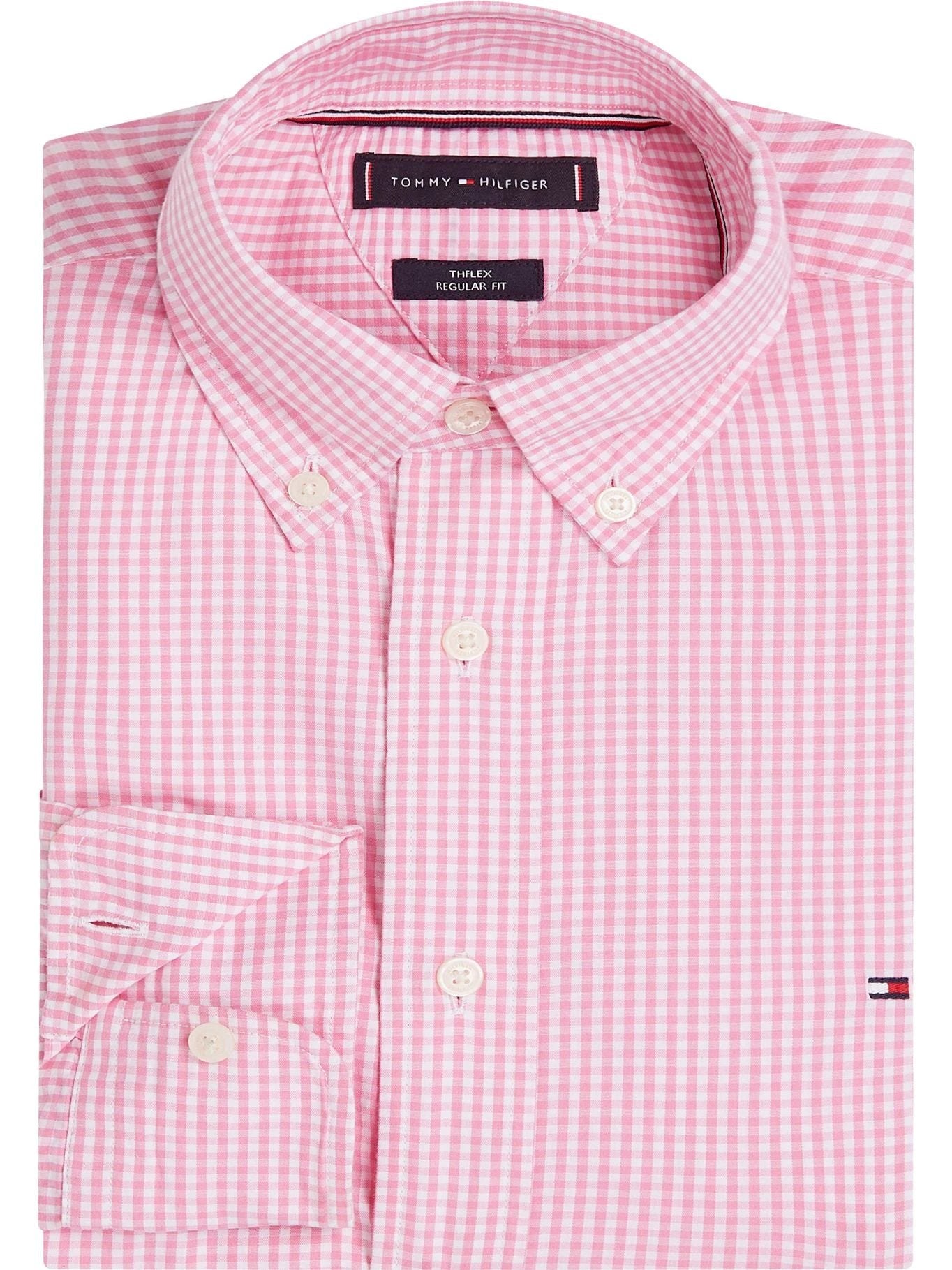 Camisa Tommy Hilfiger Mangas Largas Cuadros Para Caballeros by Tommy Hilfiger