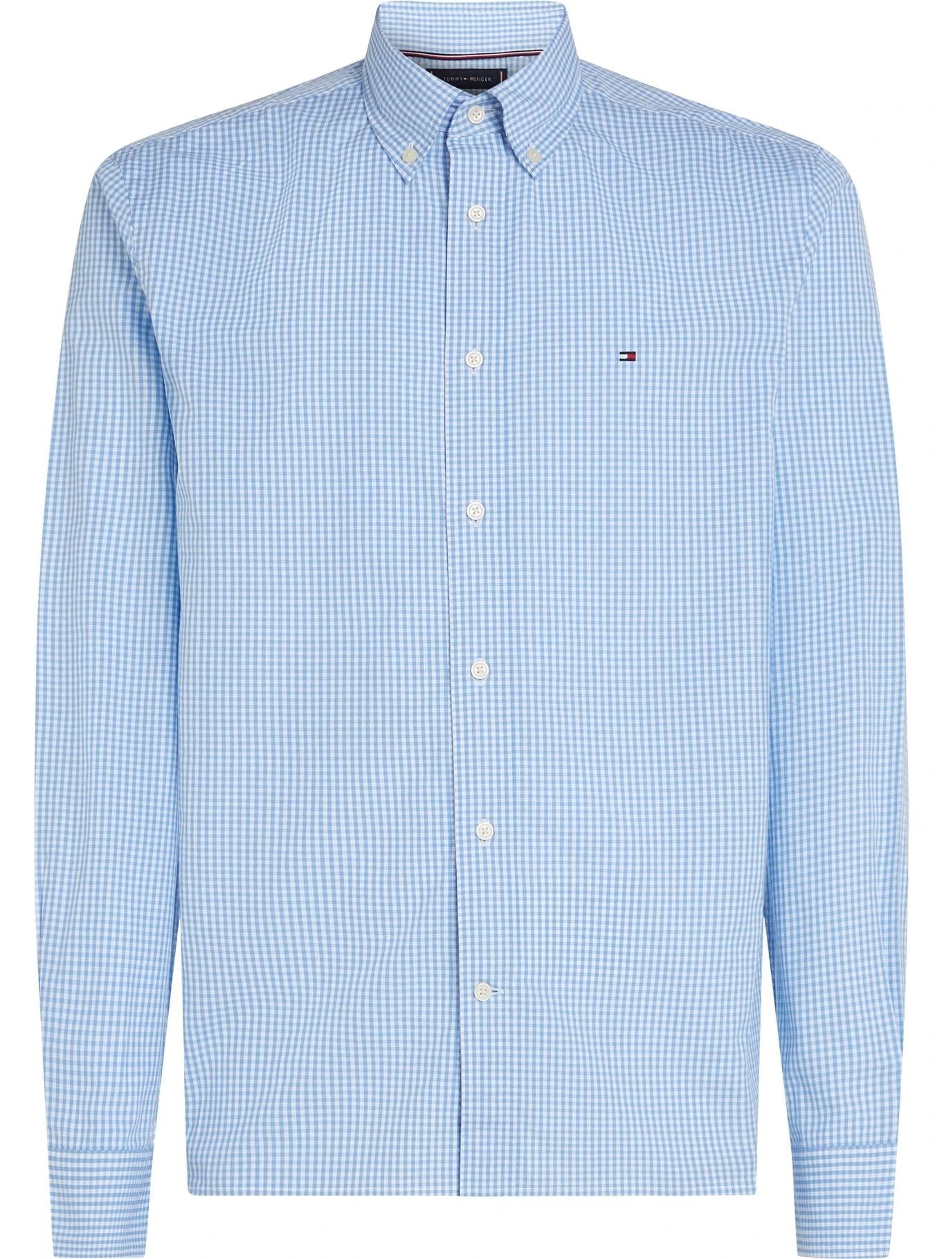 Camisa Tommy Hilfiger Mangas Largas Cuadros Para Caballeros by Tommy Hilfiger
