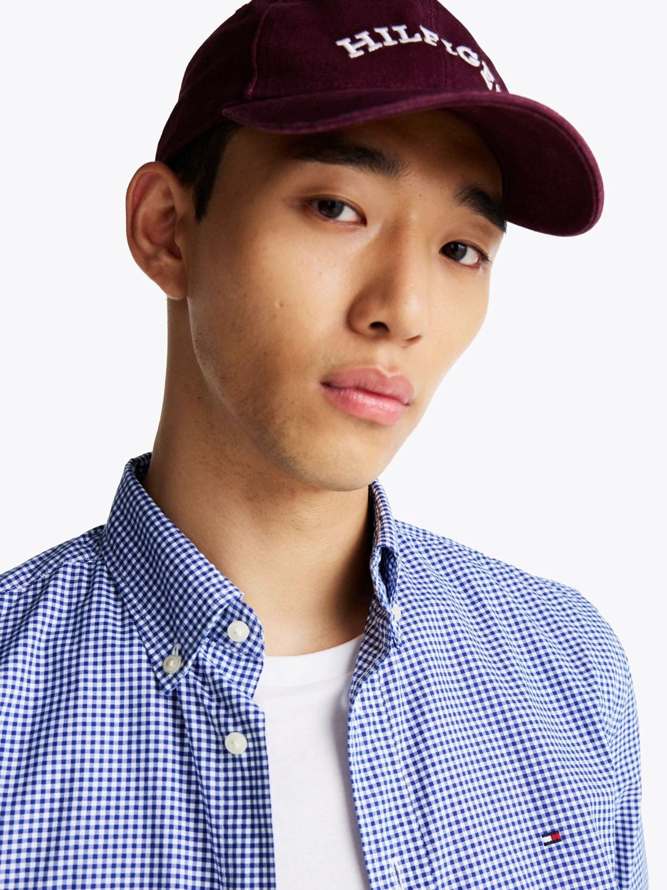 Camisa Tommy Hilfiger Mangas Largas Cuadros Para Caballeros by Tommy Hilfiger