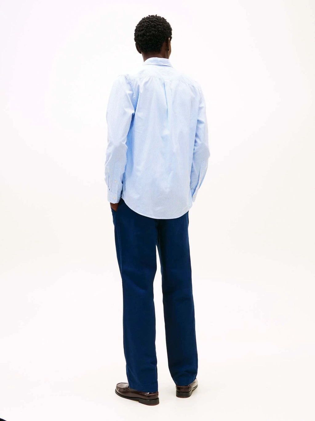 Camisa Tommy Hilfiger Mangas Largas Rayas Para Caballeros by Tommy Hilfiger