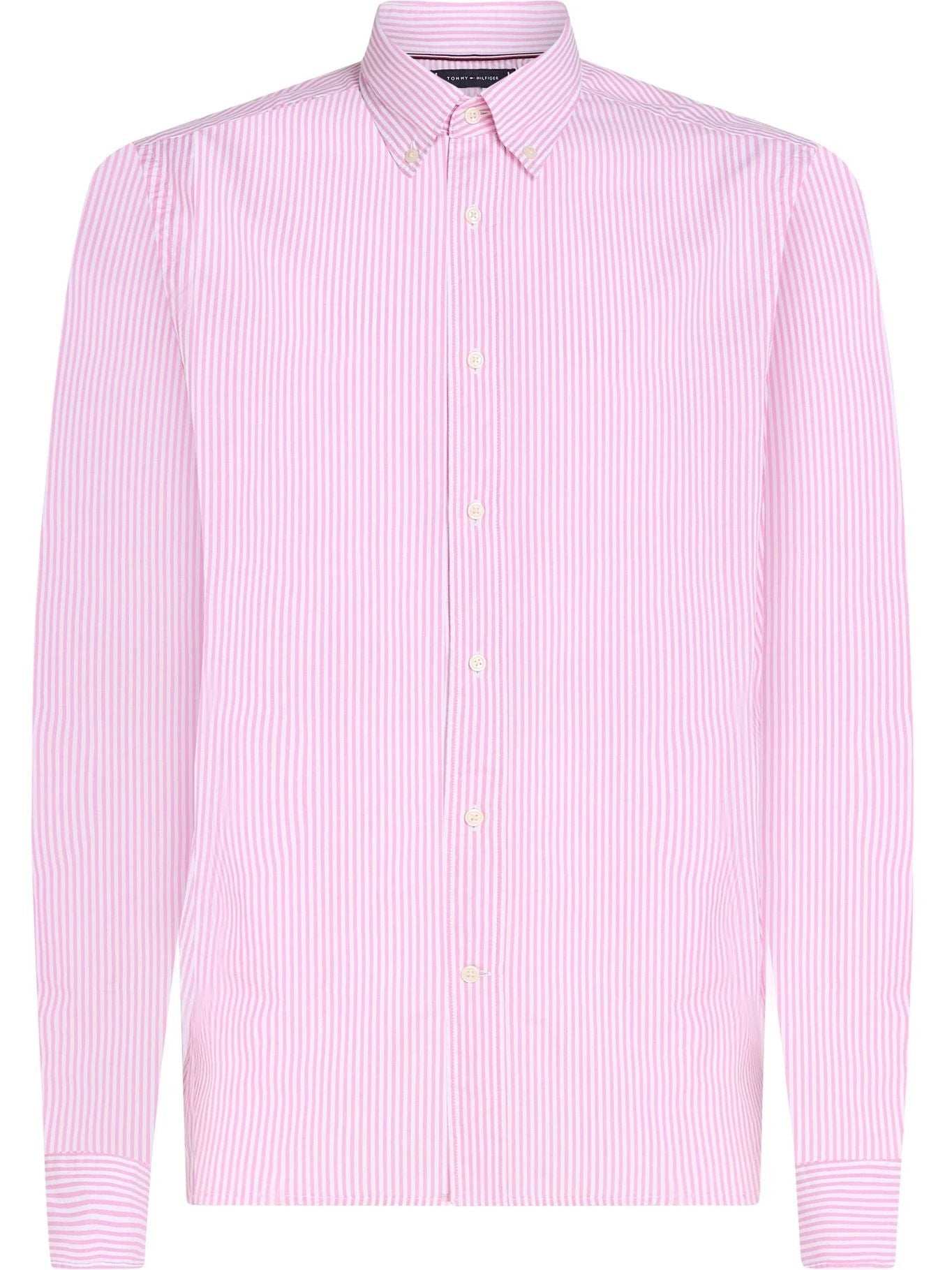 Camisa Tommy Hilfiger Mangas Largas Rayas Para Caballeros by Tommy Hilfiger