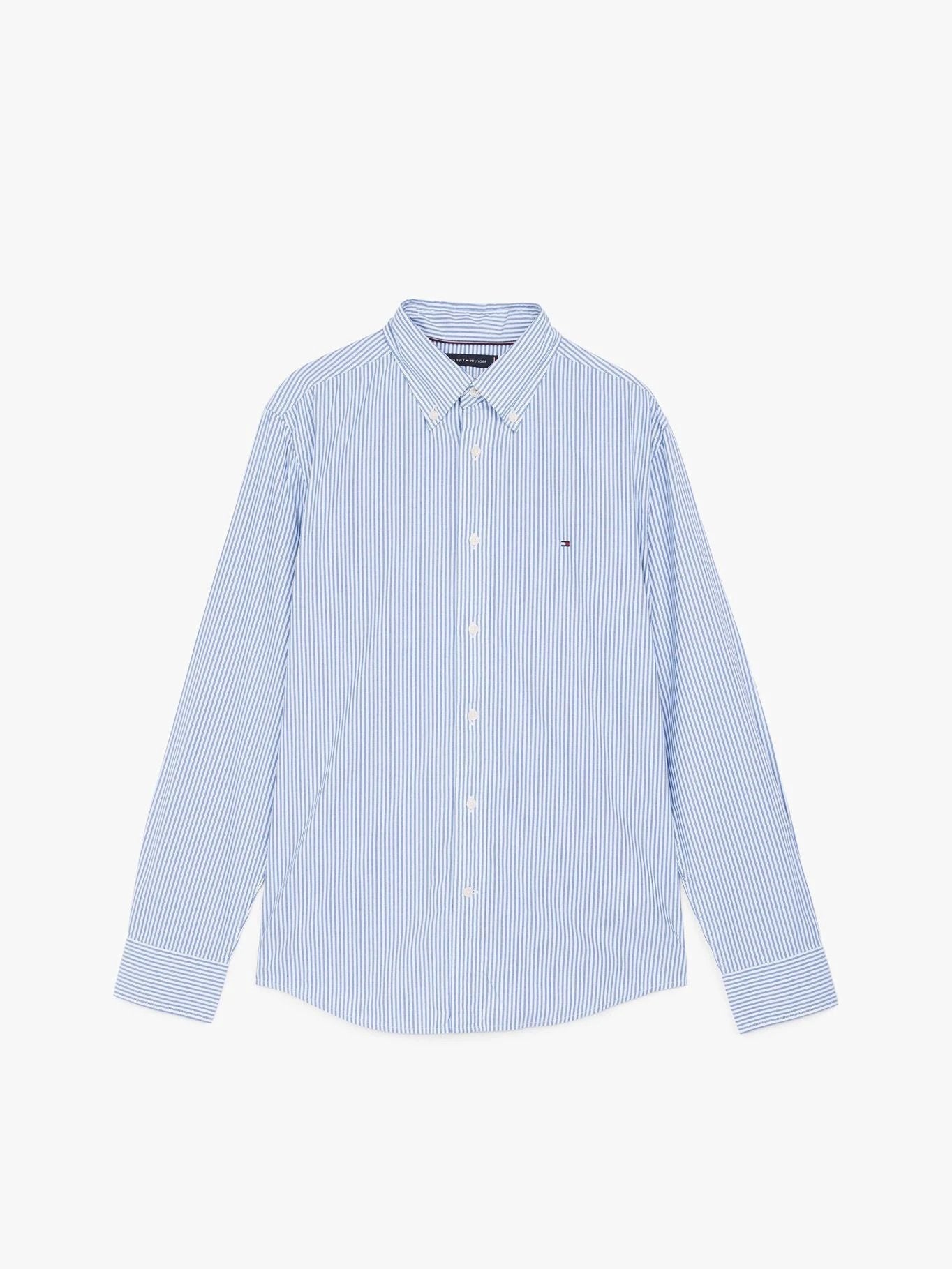 Camisa Tommy Hilfiger Mangas Largas Rayas Para Caballeros by Tommy Hilfiger