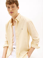 Camisa Tommy Hilfiger Mangas Largas Lisa Para Caballeros by Tommy Hilfiger