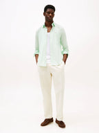 Camisa Tommy Hilfiger Mangas Largas Lisa Para Caballeros by Tommy Hilfiger