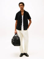 Camisa Tommy Hilfiger Mangas Cortas Lisa Para Caballeros by Tommy Hilfiger