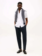 Camisa Tommy Hilfiger Mangas Cortas Lisa Para Caballeros by Tommy Hilfiger