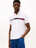 Poloshirt Tommy Hilfiger Mangas Cortas Estampado Para Caballeros by Tommy Hilfiger